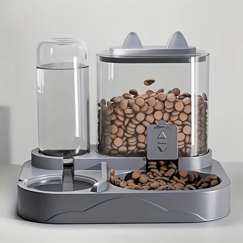 2-in-1-Futter- und Wasserspender für Katzen – Foto 2