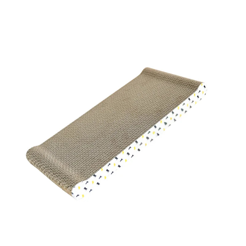Kratzbrett aus Wellpappe für Katzen – Sofaform, einzeln