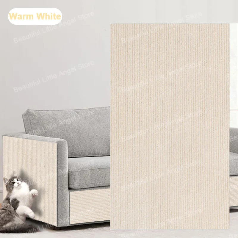 Selbstklebende Kratzschutzrolle für das Sofa – Farbe Warmweiß