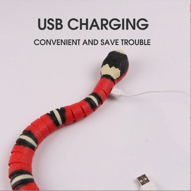 Serpent interactif automatique pour chat rechargeable USB – photo 3