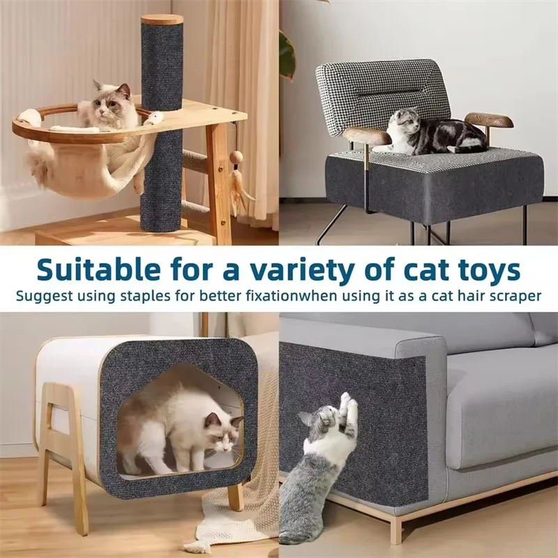 Adhesive cat scratching mat to protect sofas – photo 5
