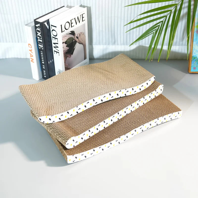 Kratzbrett aus Wellpappe für Katzen