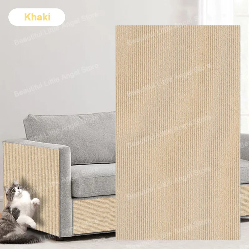 Selbstklebende Kratzschutzrolle für das Sofa – Farbe Khaki