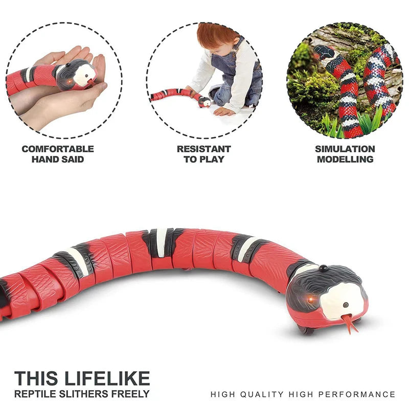 Serpent interactif automatique pour chat rechargeable USB – photo 2