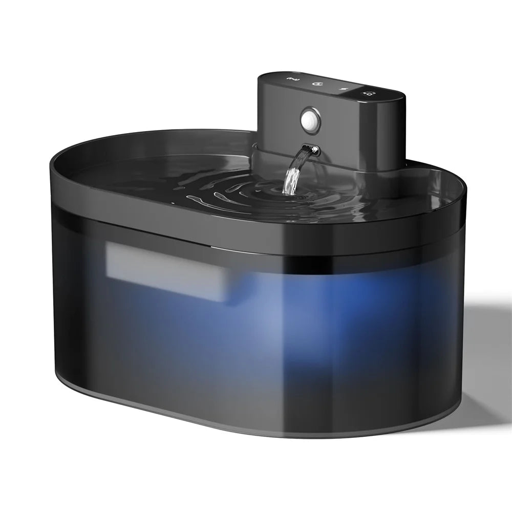 Leiser Katzentrinkbrunnen 2,2 L mit Sensor – nur Brunnen