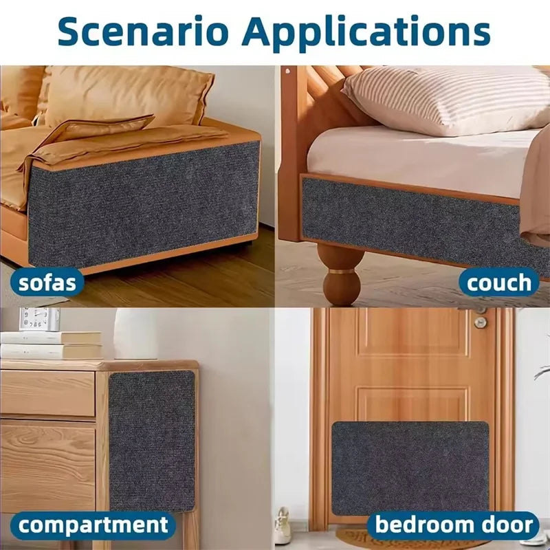 Adhesive cat scratching mat to protect sofas – photo 6